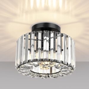 Crystal Ceiling Light Contemporary Design Masterpiece 1