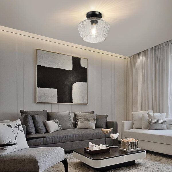 Glass Ceiling Fixture For Modern Interiorsjpg living room