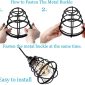 Hanging Cage Industrial Pendant Light instruction