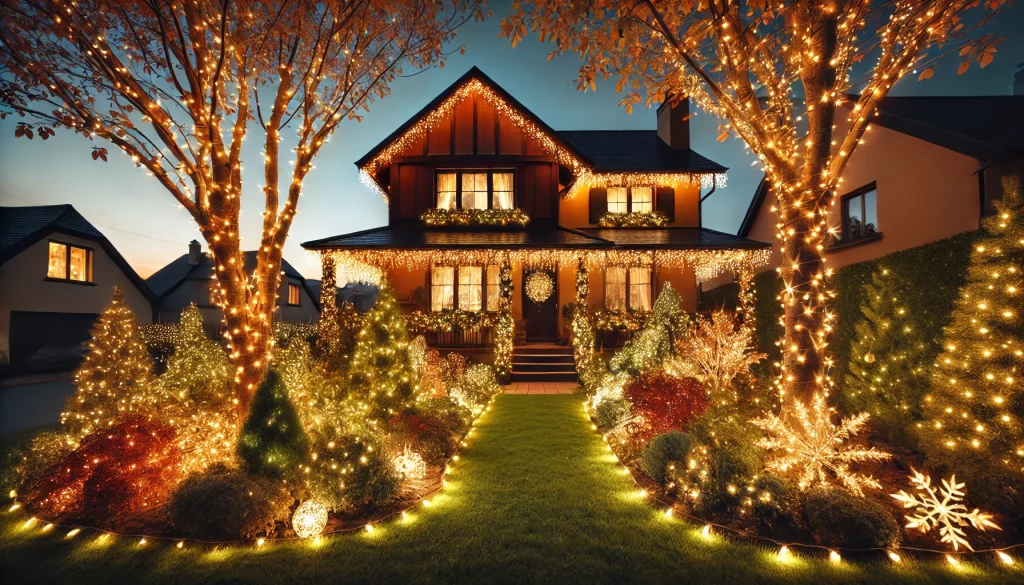 Home Light With Home Christmas Light Ideas For Spreading Joy - 05