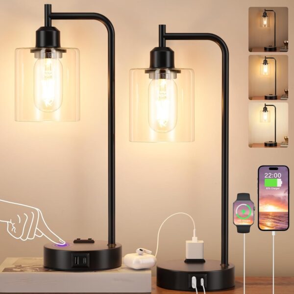 Industrial Touch Table Lamps With Elegant Appeal 1