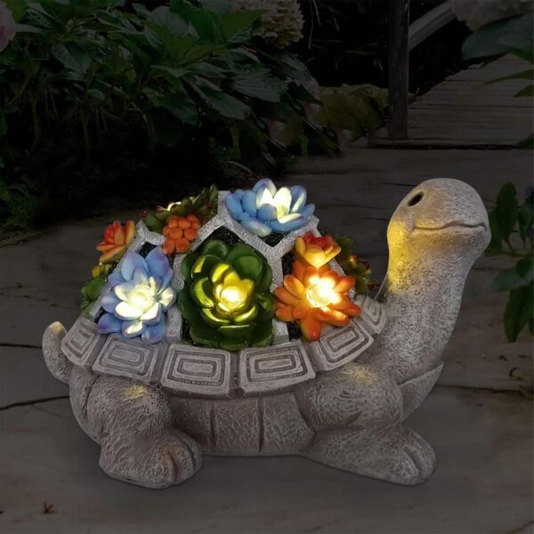 Outdoor Tortoise Decor Durable Garden Accent