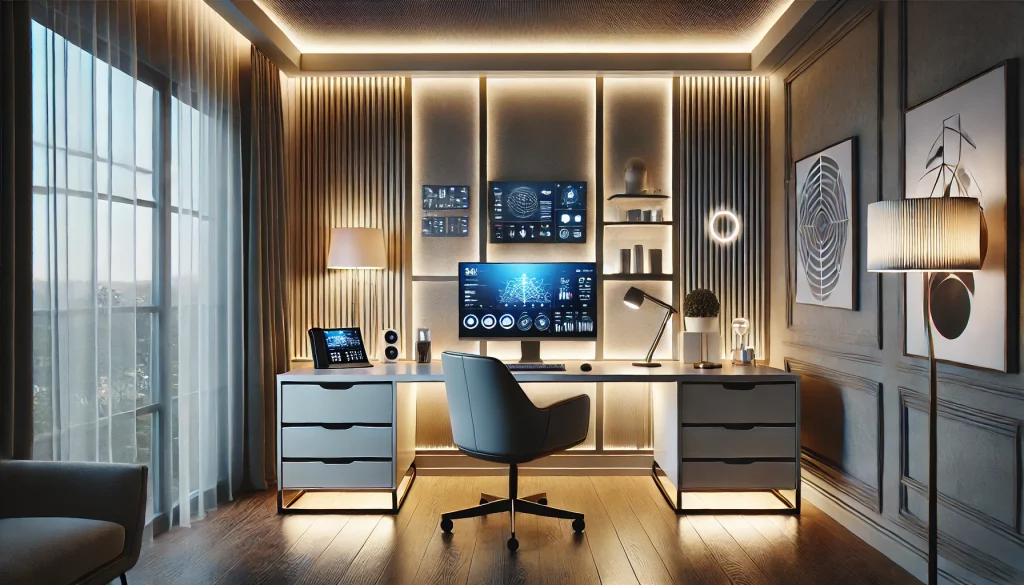 Remodel Your Home Office With Home Light Ideas - 05