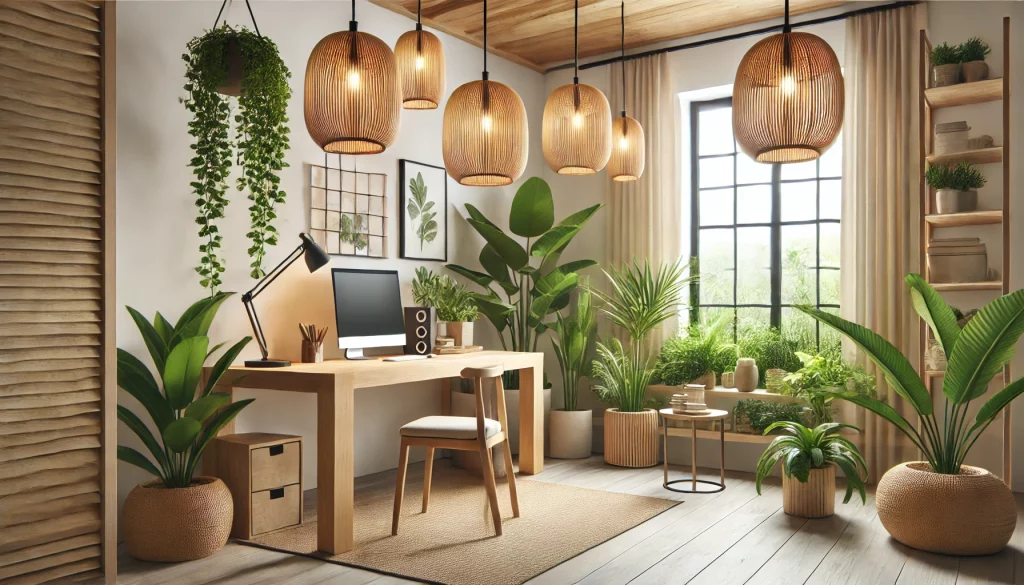 Remodel Your Home Office With Home Light Ideas - 06